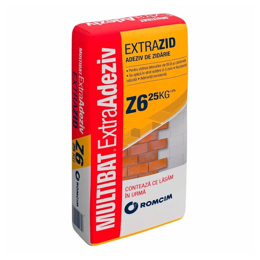 Adeziv de zidărie Multibat ExtraZid Z6 25kg